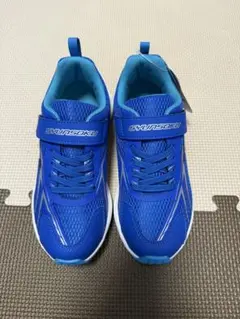 SHUNSOKU スニーカー 21.0cm 2.5E 青