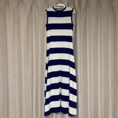 ポロラルフローレン　ボーダー　ロングワンピース