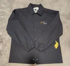 ユニクロ カウズ+ウォーホル コーチジャケット ブラックM