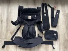 美品 エルゴベビー　オムニ360 クールエア　OMNI360 ブラック　エルゴ