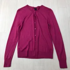 GAP ギャップ シルク カシミヤ カーディガン S ピンク