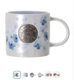 う*ぎ様 スタバ SAKURA2026 マグメダル エアリーブルー 355ml