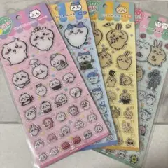 ちいかわ 5サイズステッカー ぷっくりシール 4枚セット