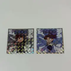 忍たま乱太郎マンチョコ 土井半助 山田利吉