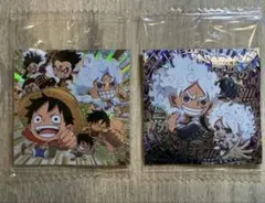 ワンピースシール モンキー・D・ルフィ ニカ 2枚セット SGR SEC