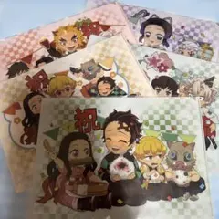 鬼滅の刃　クリアファイル　5枚セット