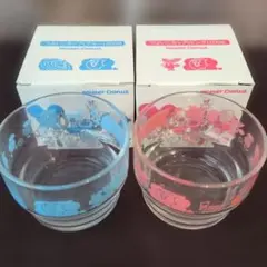 ミスタードーナツ つよいこカップ ポンデライオン　青・ピンクセット