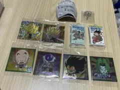 ドラゴンボール コミックスチャームコレクション５巻9巻14巻シールウエハース6枚