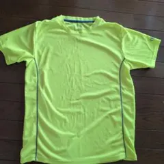 蛍光イエロー スポーツ Tシャツ