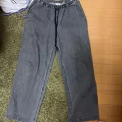 GEVACO ワイドパンツ イージーパンツ グレー