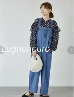 美品　ルノンキュール　デニム　オーバーオール