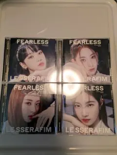 LE SSERAFIM FEARLESS　ソロジャケット盤4枚セット