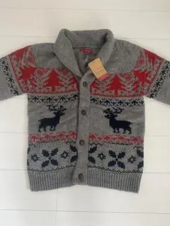 【新品✨】ノルディック柄カーディガン