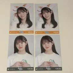 乃木坂46　松尾美佑　与田祐希卒業コンサートT　ごんぞうカチューシャ　生写真