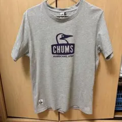 CHUMS Tシャツ グレー ブービーバードロゴのサムネイル