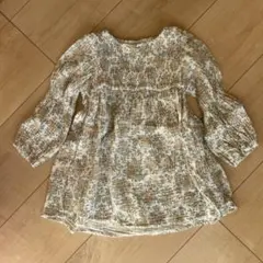 tete a tete 花柄ワンピース　80