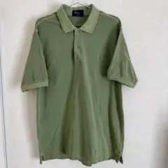 FRED PERRY フレッドペリー ポロシャツ グリーン L M6222