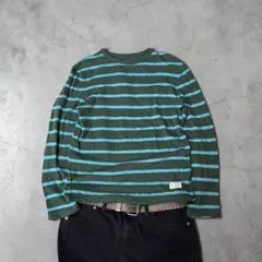 00's old gap fade black thermal ロンt cboy - メルカリ