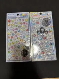 正規品 ボンボンドロップシール しずくちゃん 光るプチドロップ あわわちゃん
