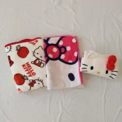 ハローキティ　ブランケット　３枚セット