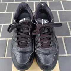 ASICS JAPAN Sアシックス ジャパンエス 25cm 黒 定価1万1千円