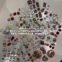 ボンボンドロップ、プチドロップ、うるちゅるシールなど　シールお裾分け