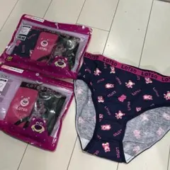 ディズニー　トイストーリー　ロッツォ　未使用　大人M 150程度　３枚✖️2