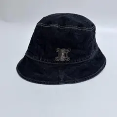 CELINE セリーヌ トリオンフ バケットハット デニム w - メルカリ