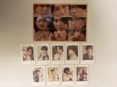 SnowMan オレンジKiss チェキ風カード