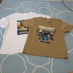マイクラTシャツ（2枚セット）120サイズと130