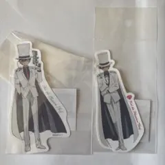 コナン　コナンプラザ　ステッカー　怪盗キッド