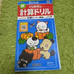 新 くりかえし 計算ドリル 小学5年 2学期 算数のサムネイル