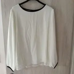 GLACIER ホワイトブラウス Lサイズ