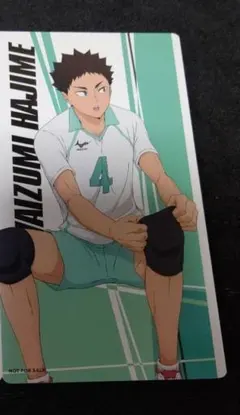 【ハイキュー】岩泉一 アニメイト 特典 大判カード ポストカード