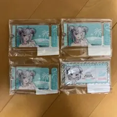 ホロライブ dmmスクラッチ アクリルキーホルダー 天音かなた 4点セット