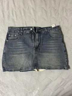 SHEIN デニムミニスカート