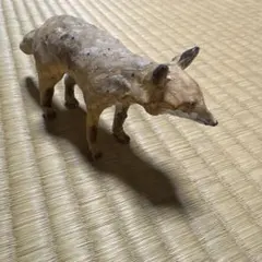 伊藤豊 キツネ オブジェ 陶器 置物 - メルカリ