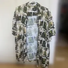 HUF 大麻 半袖シャツ 総柄 XLサイズ - メルカリ
