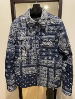 ラルフローレン　RLX シャツ　ダウン　ブルゾン　ジャケット　ペイズリー