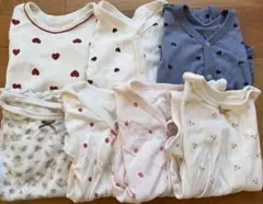 西松屋ロンパース肌着7点セット