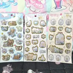 国内正規品　リラックマ キラっとぷくぷくシール