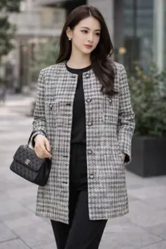 美品　ZARA ビジューツイードジャケット　セレモニー　入学式卒業式　七五三