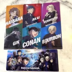 名探偵コナン ミニクリアファイル　4種セット