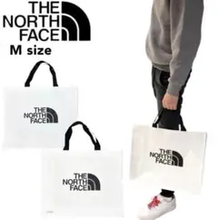 ザ ノースフェイス トートバッグ カバン エコバッグ ホワイト Mサイズ