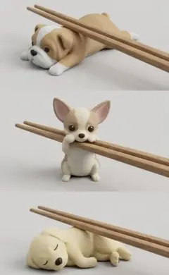 犬モチーフの箸置き