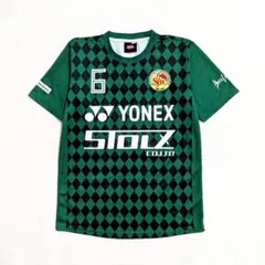 上海ジャパンフットボールクラブ ユニフォーム グリーン サッカー 試合練習