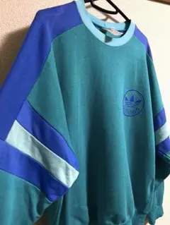 アディダス スウェット 80s ハンガリー製 ロゴプリント