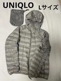 UNIQLOウルトラライトダウン(L)シルバー