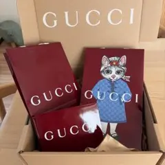 ◇新品 GUCCI ヒグチユウコ グッチ ショッパー 紙袋 2枚 - メルカリ