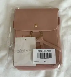 MINIMINI STORE ミニショルダーバッグ ピンク 未使用